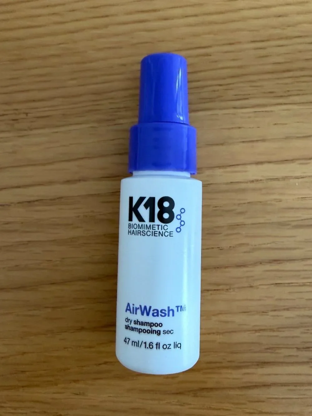 K18 Biomimetic Hairscience  Mini AirWash Dry Shampoo
